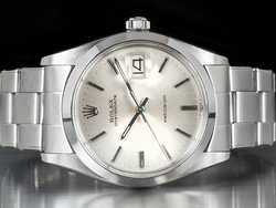 Rolex Oysterdate Precision 34 Argento Oyster 6694 Silver Lining 